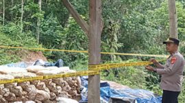 Dilokasi inilah Kepolisian Resor Tasikmalaya Kota melakukan penyegelan/Istimewa.///