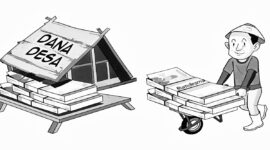 Ilustrasi korupsi Dana Desa./Istimewa.///