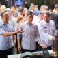 Foto: Wapres Gibran saat lakukan kunjungan pertama di pasar Cikurubuk Kota Tasikmalaya//Newsline.id//