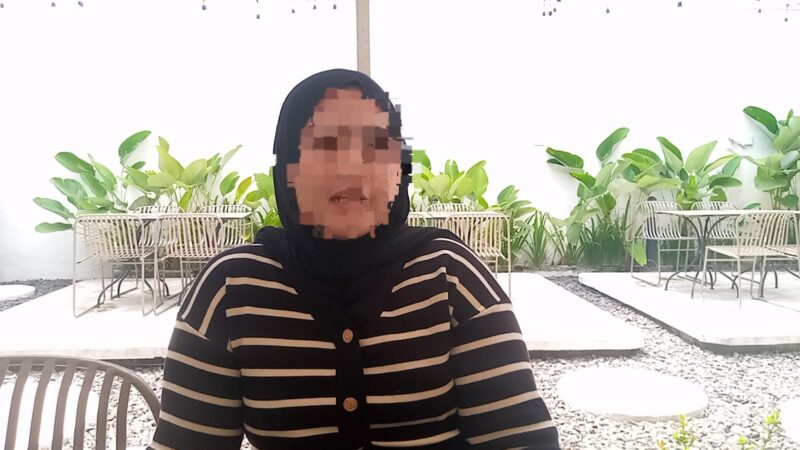 Foto: RC, Direktur PT Chasa Medika Abadi saat memberikan keterangan kepada tim jabar.newsline.id//pada Senin, (26/1/2026)//istimewa