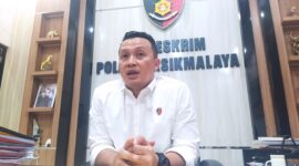 Kasat Reskrim Polres Tasikmalaya, AKP Ridwan Budiarta, /Gambar Istimewa.net.///.