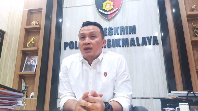 Kasat Reskrim Polres Tasikmalaya, AKP Ridwan Budiarta, /Gambar Istimewa.net.///.