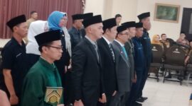 Bupati Tasikmalaya, Cecep Nurul Yakin Lantik ke 14 Pejabat Baru, Selasa (3/2/2026).