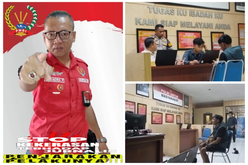 Ketua Persatuan Wartawan Republik Indonesia (PWRI) Kabupaten Tasikmalaya, Chandra F. Simatupang, mengecam keras dugaan penganiayaan terhadap seorang wartawan yang dilakukan oknum Ketua Koperasi Merah Putih (KDMP) Kota Tasikmalaya. Jum'at (27/2/2026).