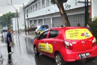 Ribuan takjil dibagikan PNM Tasikmalaya dan Gandara Group di Tiga Titik, Sabtu (28/2/2026).