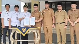 Pemerintah Kabupaten Tasikmalaya menggelar apel gabungan di Lapangan Setda, Senin (23/2/2026)