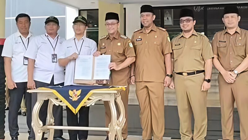Pemerintah Kabupaten Tasikmalaya menggelar apel gabungan di Lapangan Setda, Senin (23/2/2026)