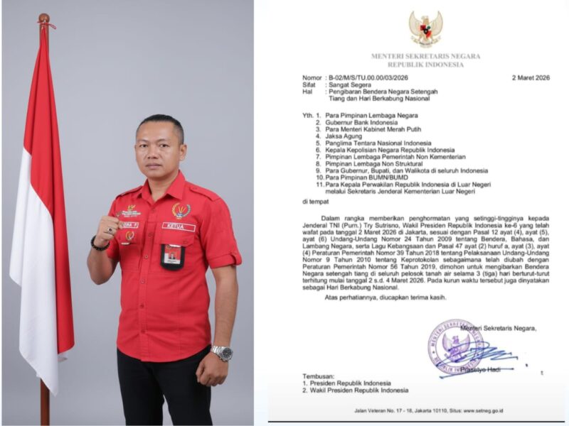 PWRI Soroti Dugaan Kelalaian Pemkab Tasikmalaya dalam Instruksi Hari Berkabung Nasional.(*)