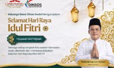 Dinas Sosial Kabupaten Bogor Sampaikan Ucapan Selamat Idul Fitri 1447 Hijriah