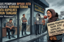 Ilustrasi teriakan korban penipuan di Bekasi, Jawa Barat. (Ilustrasi tim newsline.id).
