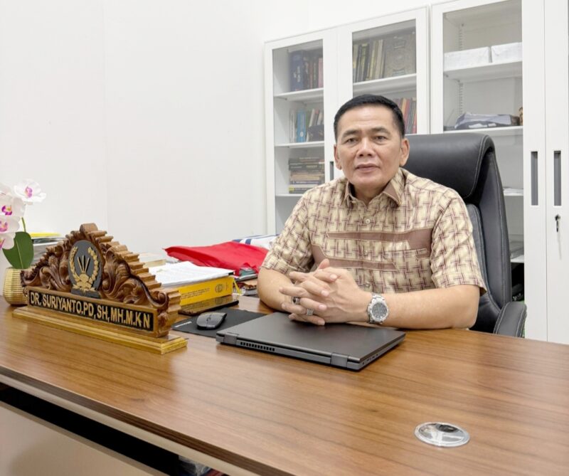Poto: Ketua Umum Persatuan Wartawan Republik Indonesia (PWRI), Dr. Supriyanto.Pd., SH., MH., MKn., //jabar.newsline.id//istimewa//