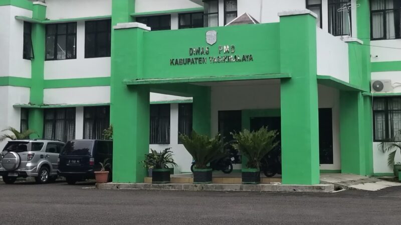 Kantor Dinas Pemberdayaan Masyarakat dan Desa (PMD) Kabupaten Tasikmalaya. Senin (4/5/2026). (dok newsline.id).