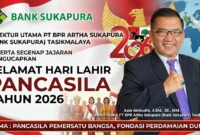 Caption: Direktur Utama PT BPR Artha Sukapura (Bank Sukapura) Tasikmalaya, Aam Aminudin, A.Md., SE., MM.,//jabar.newsline.id//istimewa//