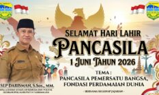 Kepala Kesbangpol Kabupaten Tasikmalaya Beserta Segenap Jajaran Mengucapkan Selamat Hari Lahir Pancasila Tahun 2026