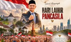 Kepala Dinas PUTRLH Kabupaten Tasikmalaya Beserta Segenap Jajaran Mengucapkan Selamat Hari Lahir Pancasila Tahun 2026