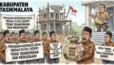 Caption: Ilustrasi Sejumlah Kepala Desa Keluhkan Program KDPM, Dana Desa Dipotong, tapi tidak Dibangunkan KDMP karena tidak memiliki lahan//jabar.newsline.id//