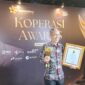 Poto: Kepala Dinas Koperasi, Usaha Kecil dan Menengah, Perindustrian dan Perdagangan Kabupaten Tasikmalaya, H. Endang Syahrudin, S.T., M.M., saat menerima penghargaan bergengsi Koperasi Awards 2026 yang digelar di Hotel St Regis, Jakarta pada Kamis (20/8/2026)//jabar.newsline.id//istimewa//